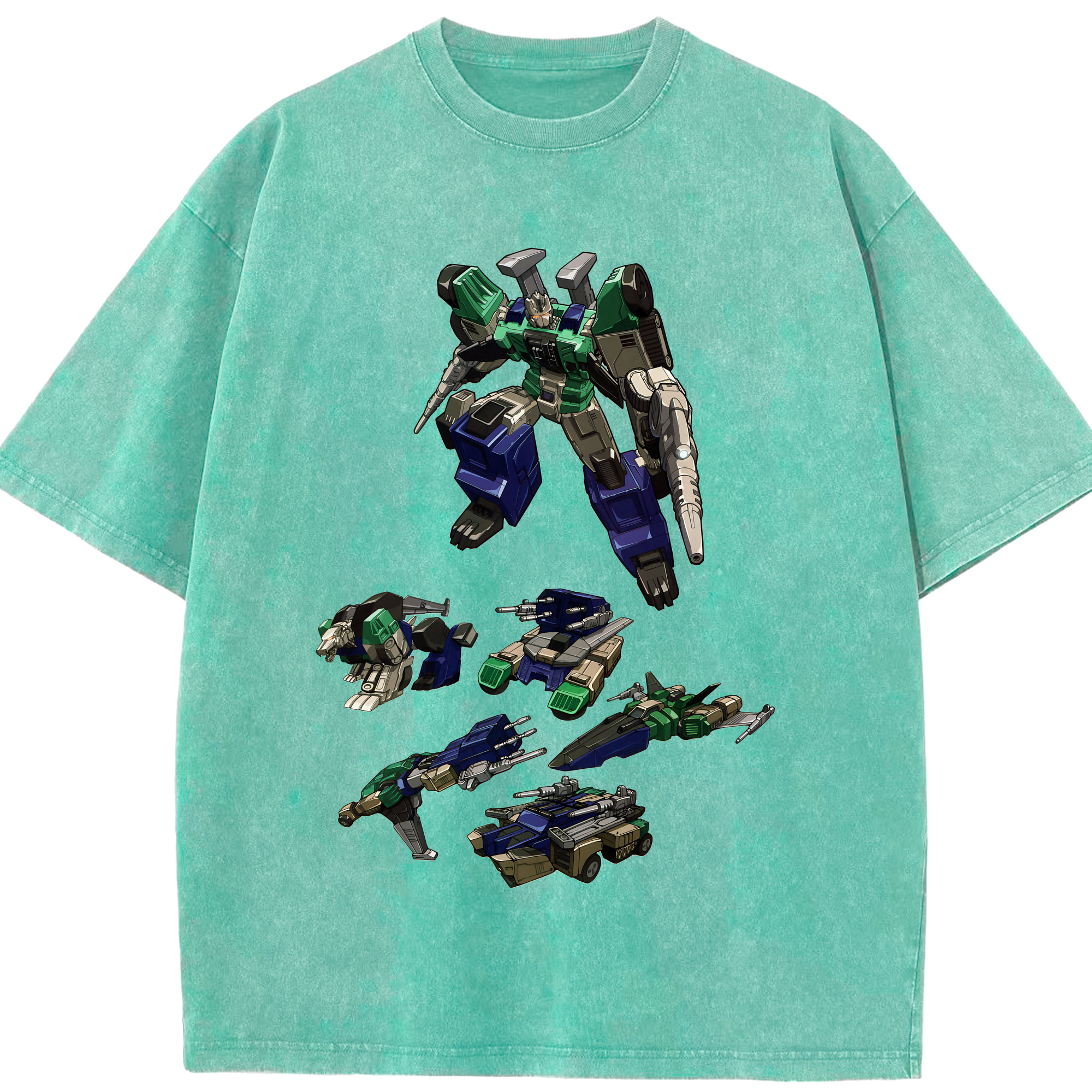 （画像用） Transformers トランスフォーマー 綿100% ヴィンテージ風 半袖Tシャツ（フロントプリント）